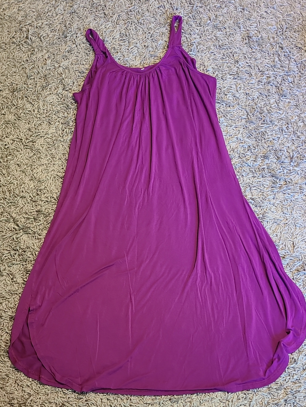Women’s Relaxed Slip Nightgown in Purple